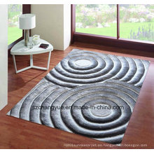 Poliester de alta calidad moderno Shaggy alfombras con efectos 3D